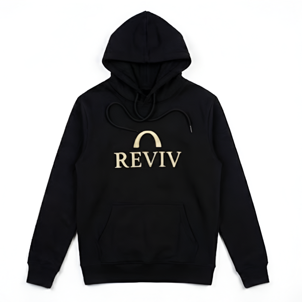 Reviv Signature Logo Hoodie, Unisex
